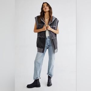 Free People Rat Pack hooded vest